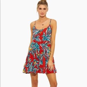 XIX Palms floral dress
